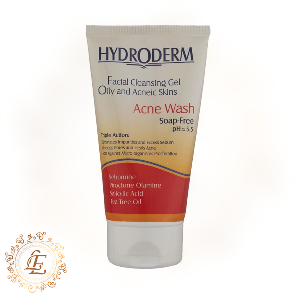 ژل شستشو صورت هیدرودرم مدل Oily Skin وزن 150 گرم